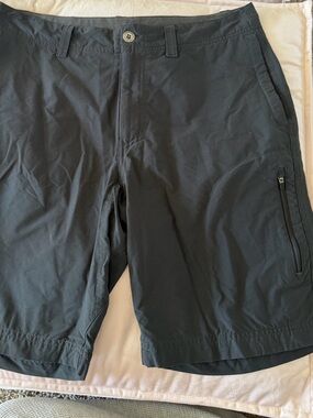 Patagonia Black Button-Front Casual Shorts